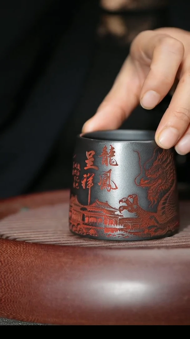 茶杯紫砂紫砂主人杯福利放漏