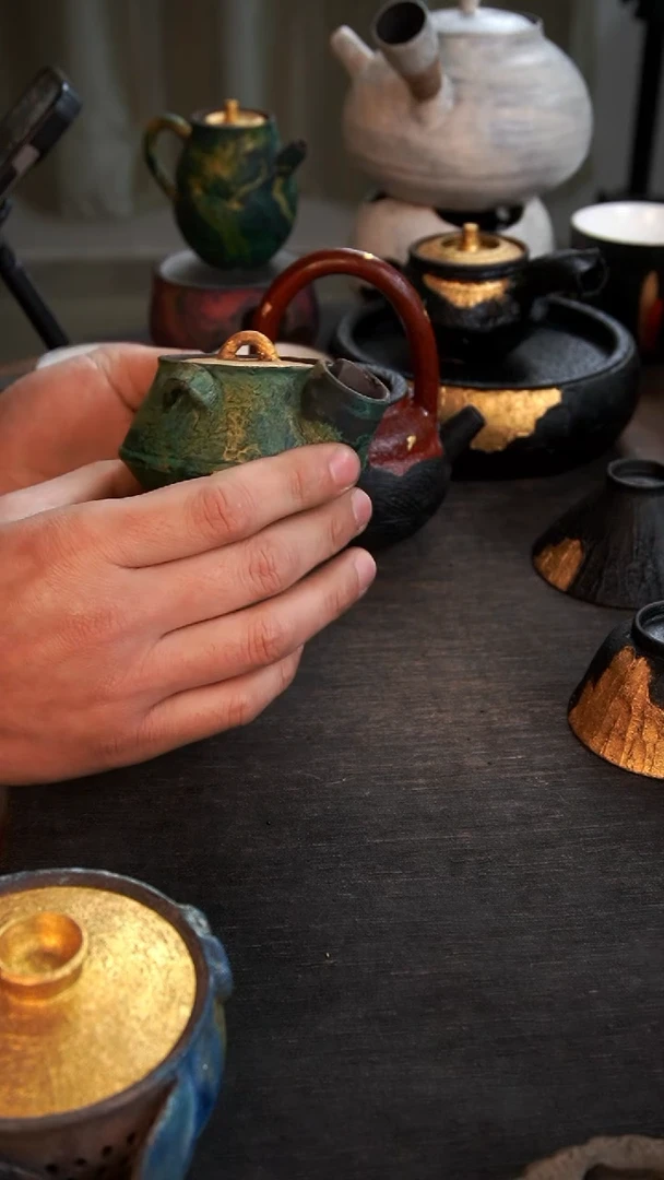 【闪购商品】其他大漆宝瓶100小康茶器