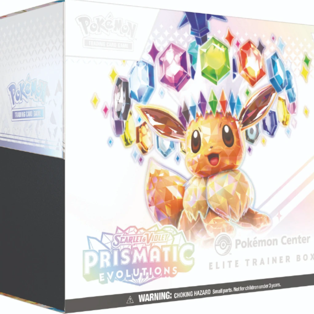 美版伊布sv8a PTCG Prismatic Evolution ETB 1盒