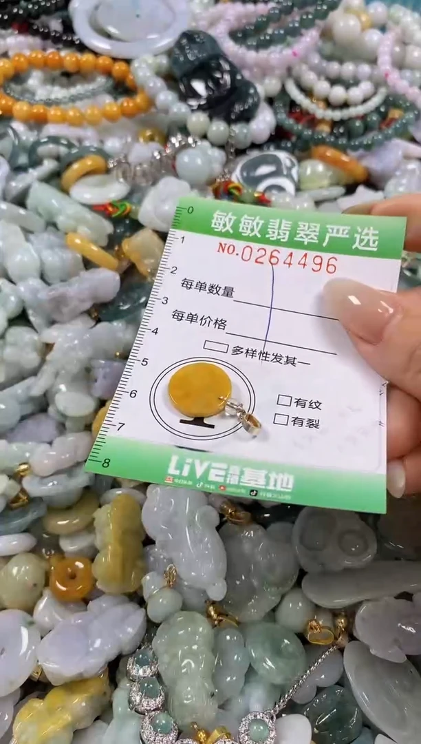 翡翠未镶嵌颈饰闪购0264496