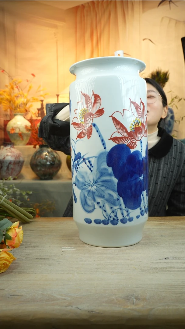 高46口20陶瓷花瓶花器