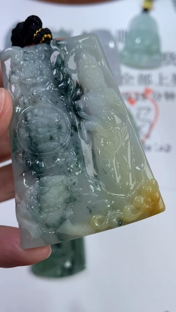 翡翠挂件未镶嵌296024