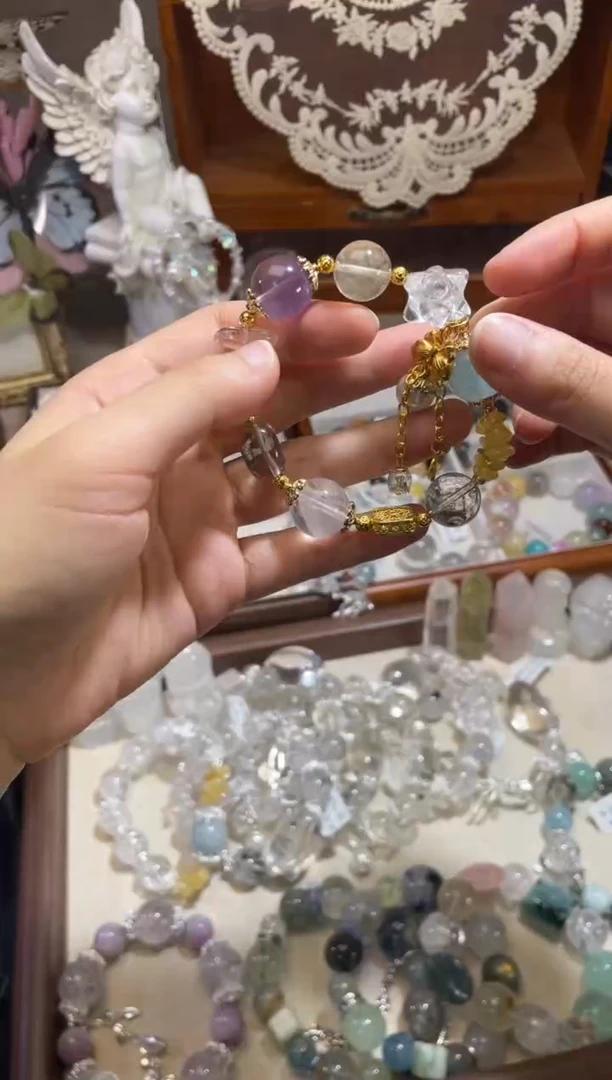 水晶手链未镶嵌505多样性发货