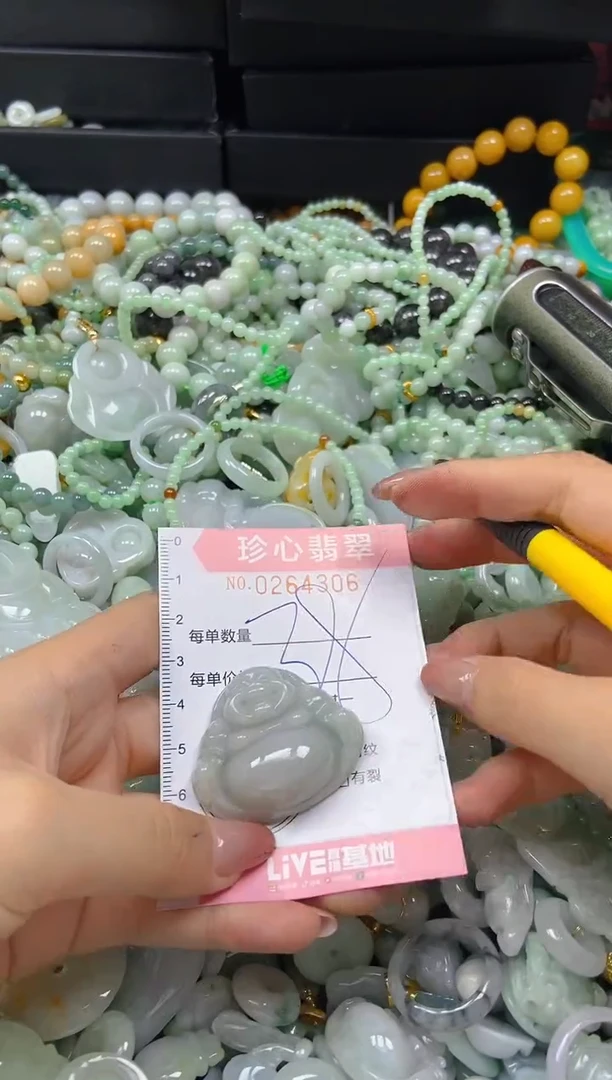 翡翠未镶嵌颈饰闪购0264306