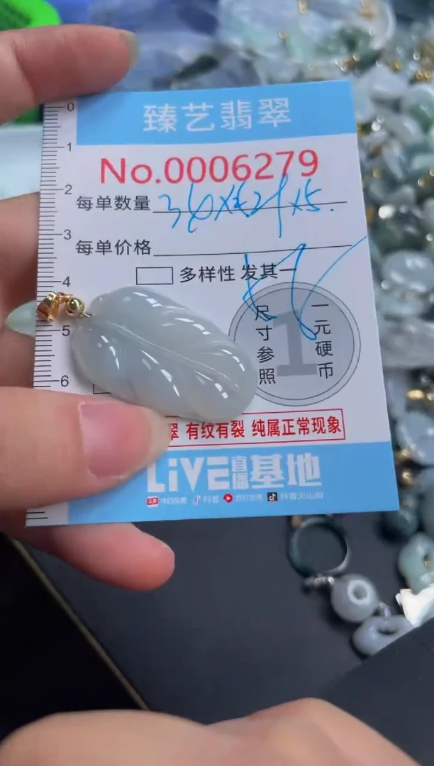 颈饰未镶嵌翡翠6279