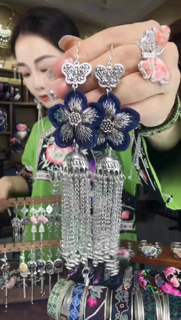 刺绣非遗刺绣民族风饰品