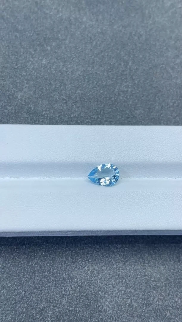 未镶嵌笔搁海蓝宝石天然裸石