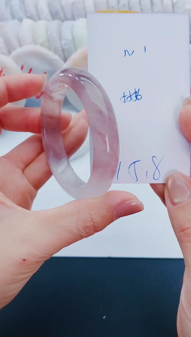 未镶嵌手镯石英质玉N1-55-56