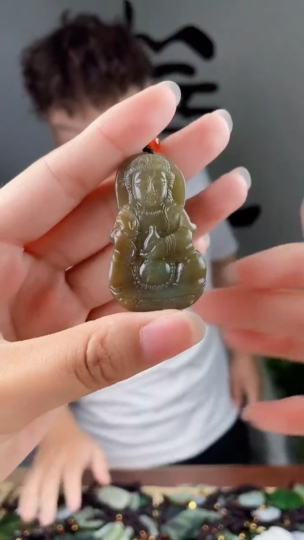 和田玉未镶嵌颈饰拍一发一，多样性发货