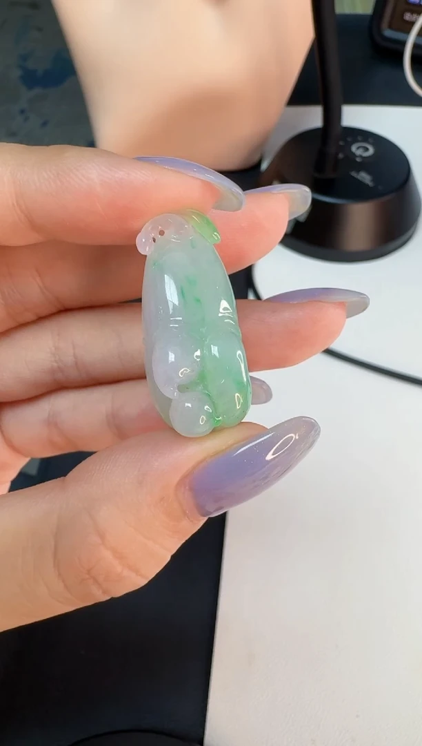 颈饰未镶嵌翡翠缅甸A货翡翠
