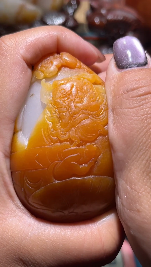 未镶嵌和田玉挂件一**凉1