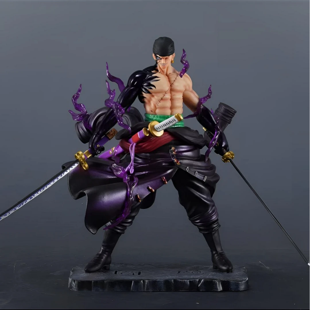 海贼王 天绘阎魔索隆 站姿形态场景雕像模型