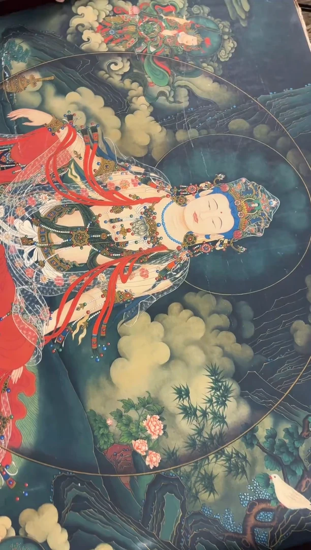 装裱画澄空梵像高端精选链接W98