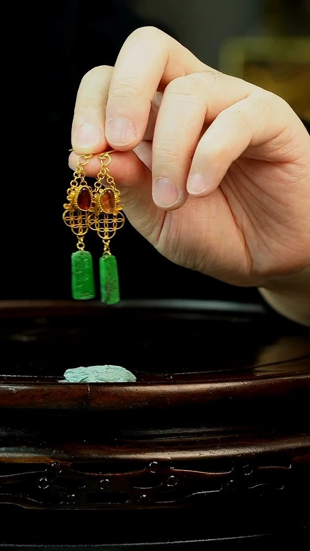 【闪购商品】铜文物商店翡翠挂件W毕