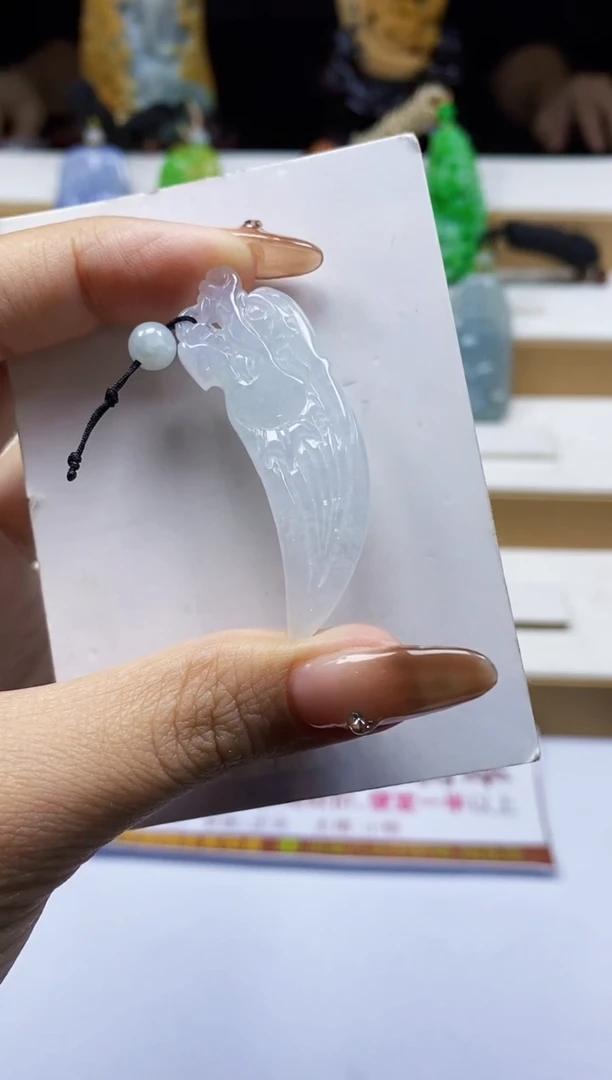 颈饰未镶嵌翡翠翡翠A货