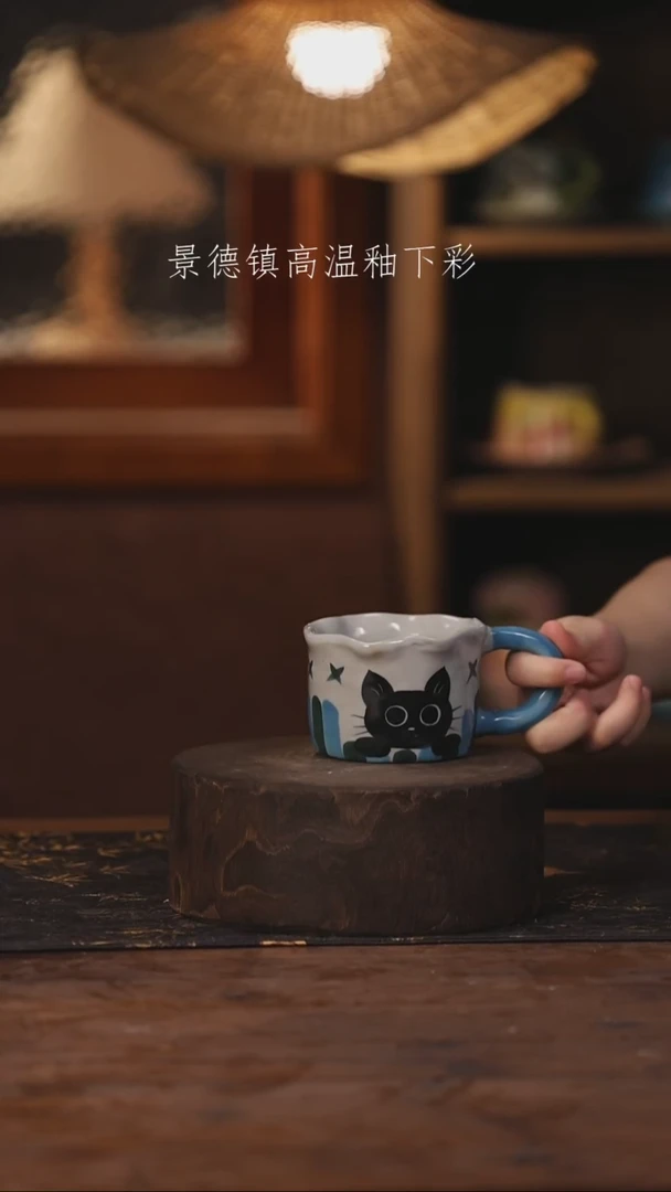 景德镇高温釉下手绘陶瓷167