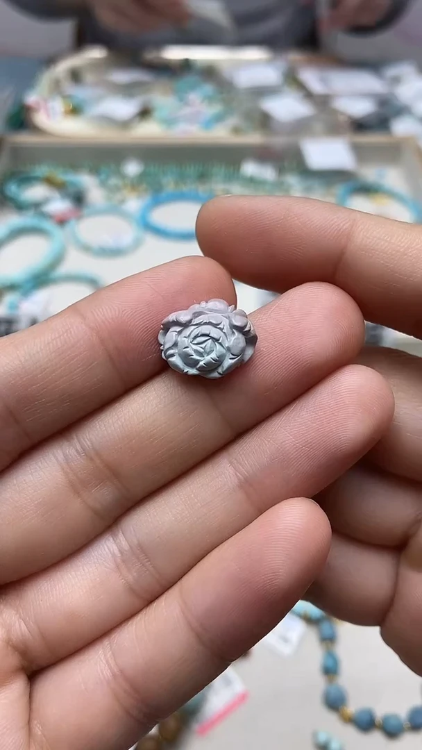 未镶嵌绿松石挂件17