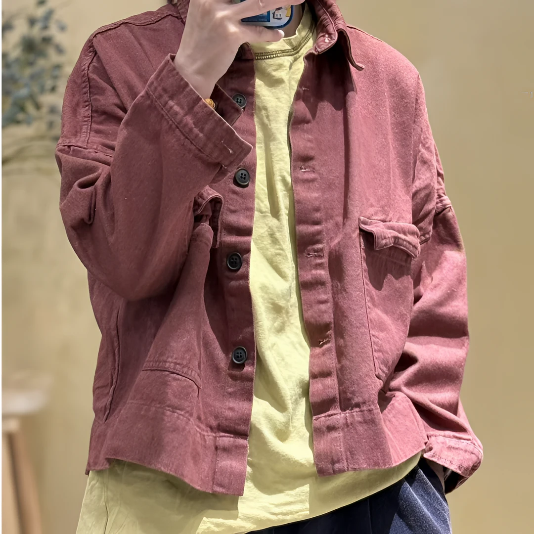 2025爆款秋季新款外套258855长袖短款百搭复古时尚