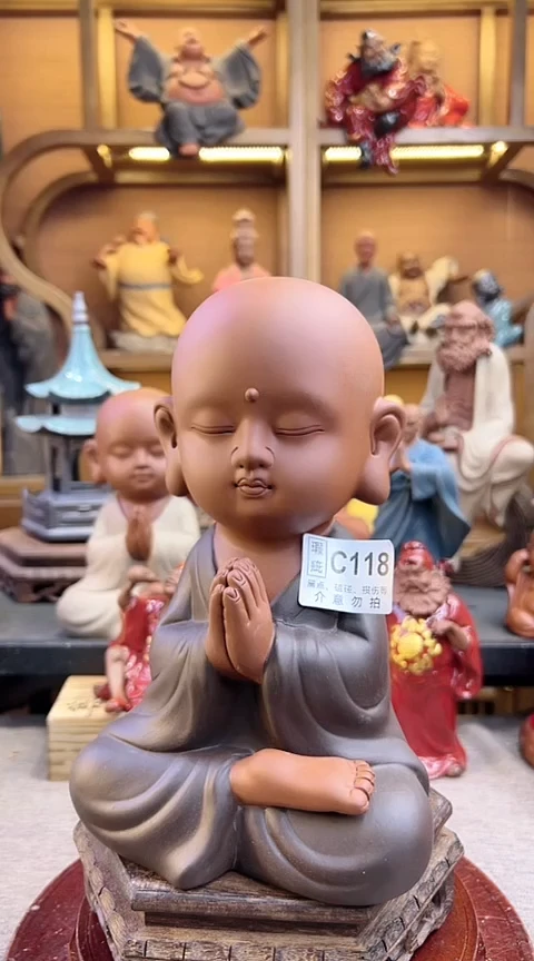 紫砂茶宠器闵茶宠摆件