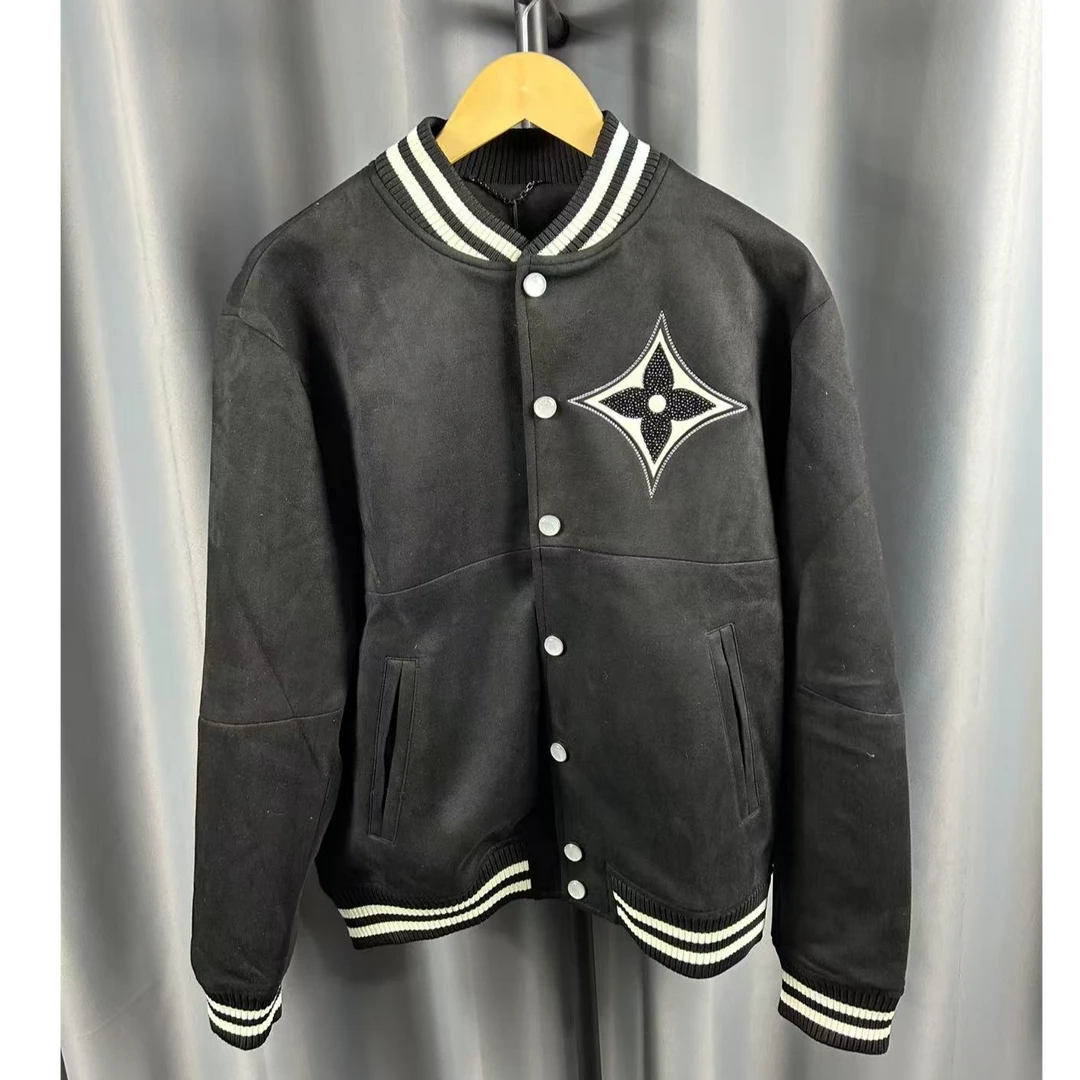 LouisVuitton/路易威登时尚重工刺绣棒球服外套
