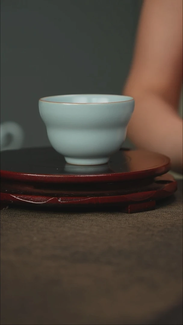 微微瑕 福禄杯 无底款