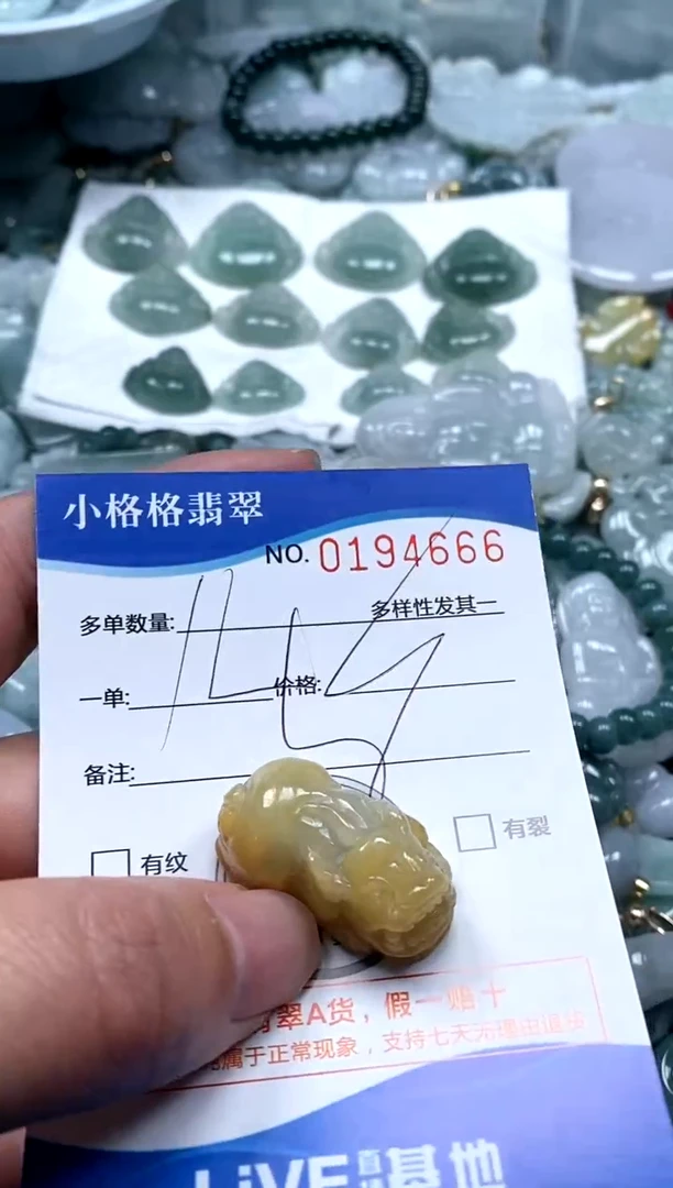【闪购商品】翡翠颈饰未镶嵌闪购商品0194666