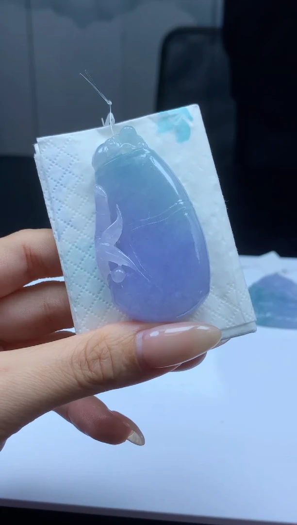 【闪购商品】定制翡翠未镶嵌888ee-毛货竹节63赠金扣