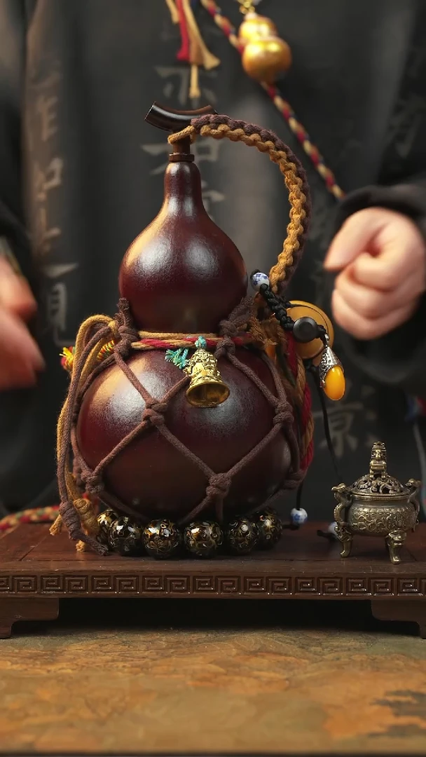 198大漆一物一拍记葫堂出品【不带手串】