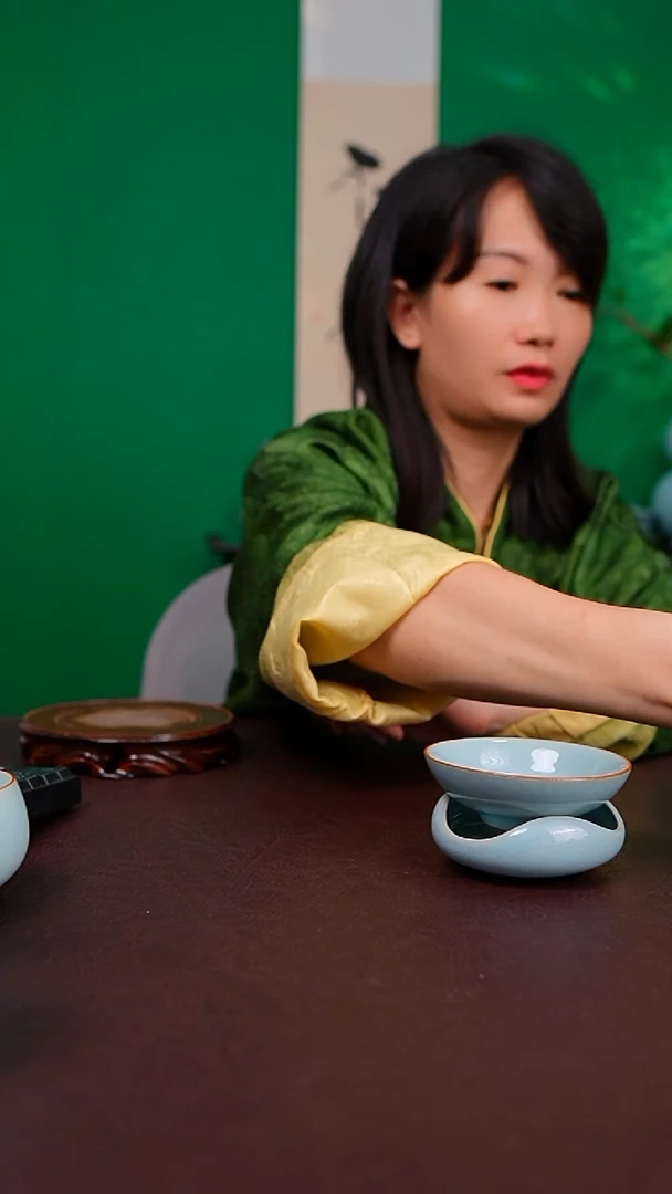 天青新品铜口茶漏不完美 简装