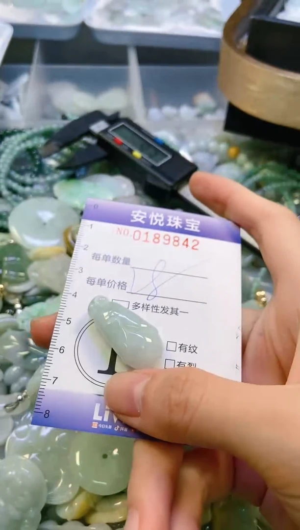 翡翠未镶嵌颈饰闪购0189842