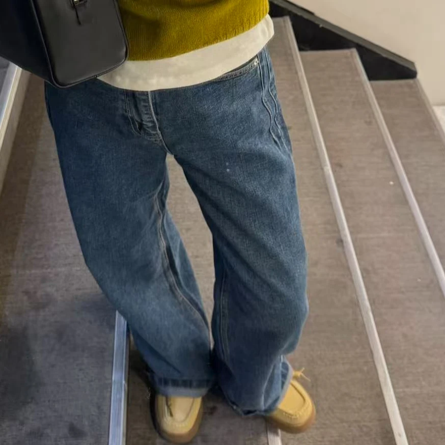 【NO退NO换】韩国丨时尚休闲百搭加州牛仔裤