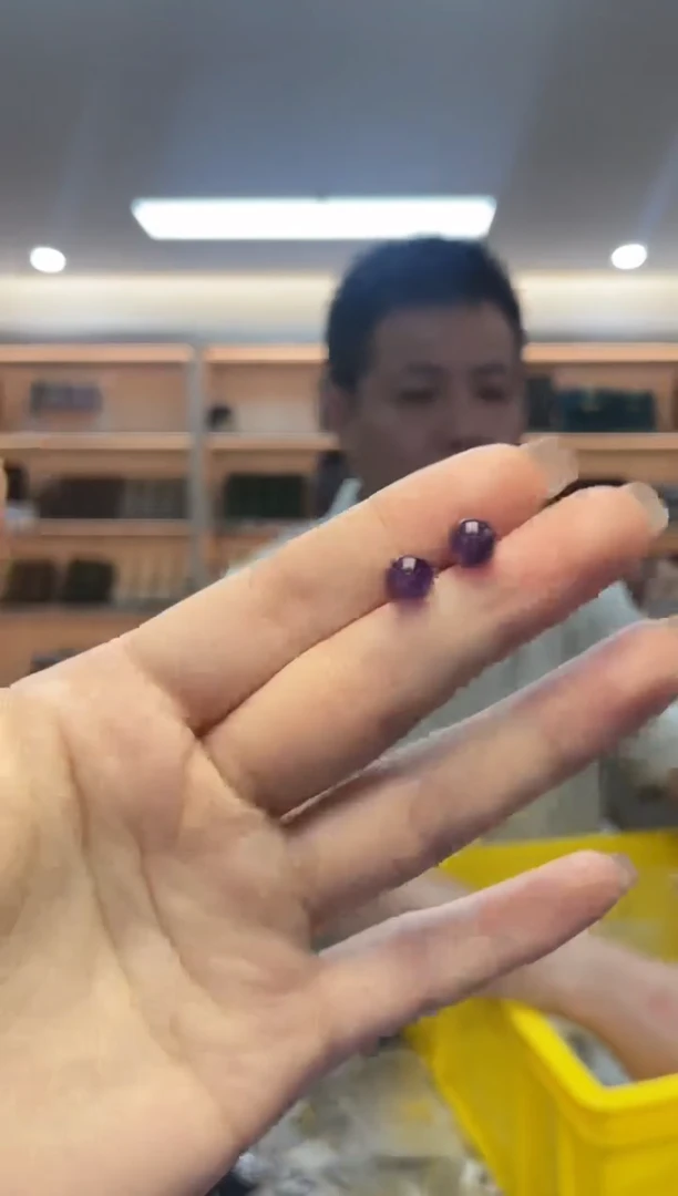 未镶嵌耳饰水晶（多样性发一件）