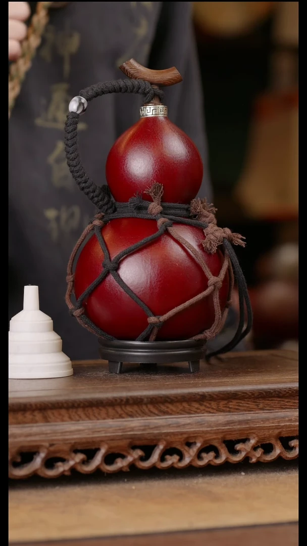 170号精品天然大漆酒葫芦一物一拍~