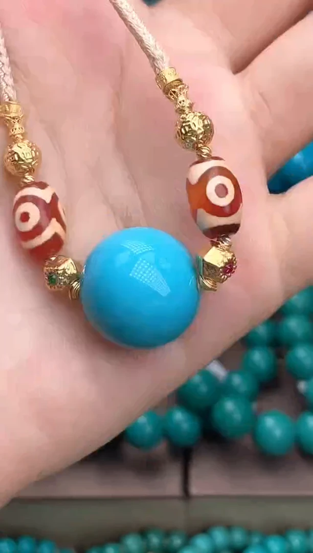 未镶嵌绿松石珠宝奇石Q06