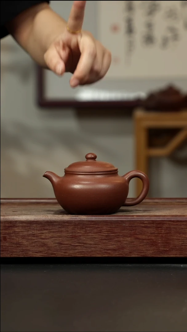 紫砂茶壶底槽清 仿古