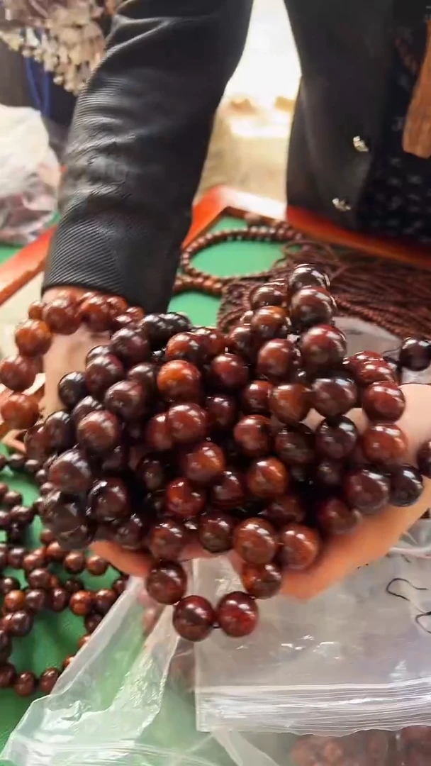 【闪购商品】黄花梨/降香黄檀手串/手链海南黄花梨老料20发一