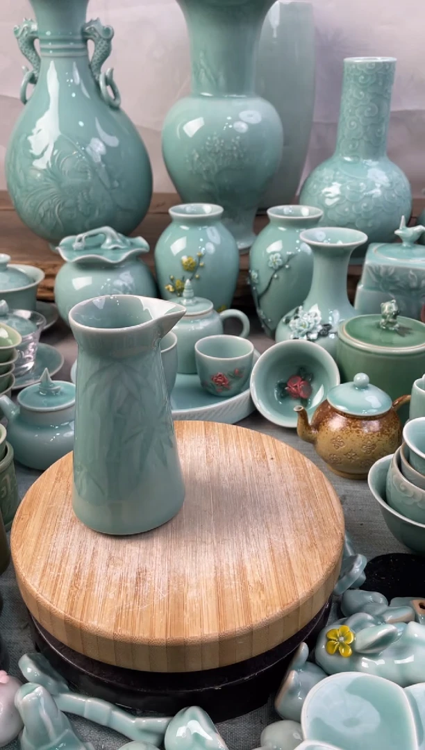 【闪购商品】特价福利 微瑕 慧仙青瓷