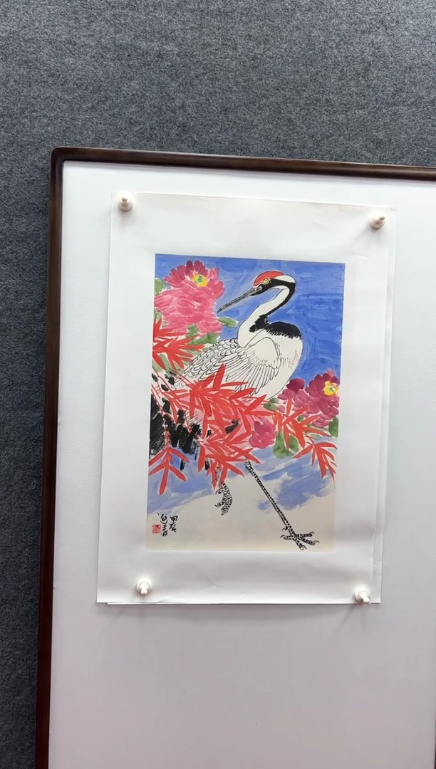 【闪购商品】国画王迎春/四尺四开/鸬鹚