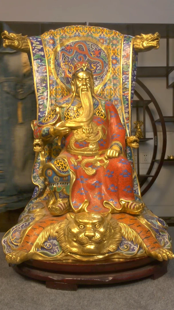 铜黑**面收藏摆件00001