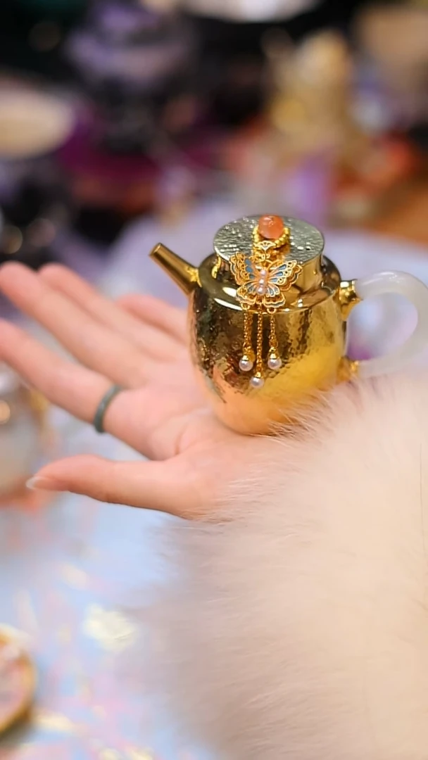 【闪购商品】摆件山怂阿卿直播间@@壶+提溜