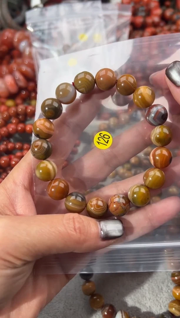 未镶嵌手串南红玛瑙10+