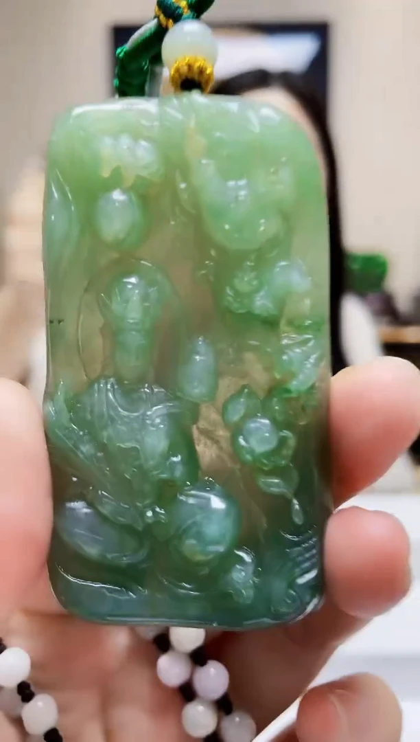 未镶嵌定制翡翠吊坠37