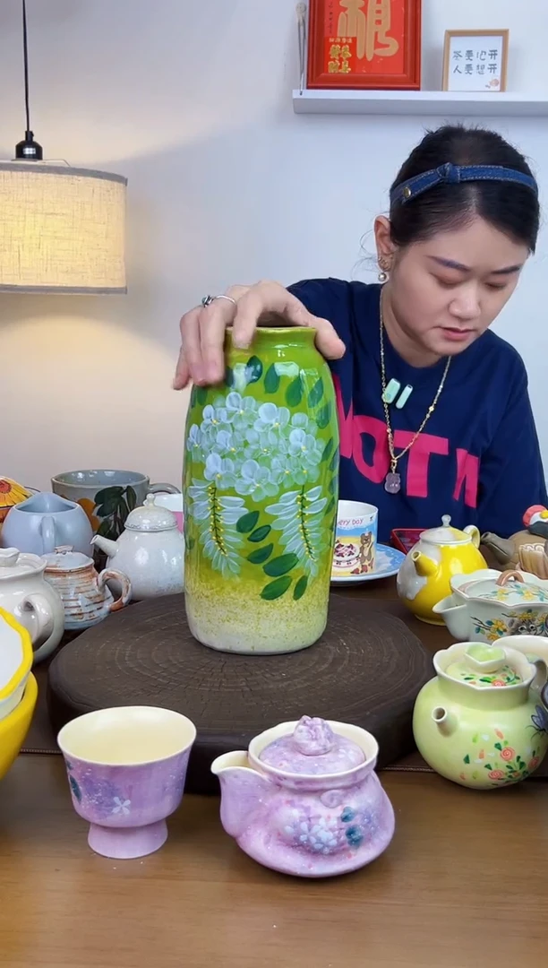 景德镇陶瓷大手工花瓶