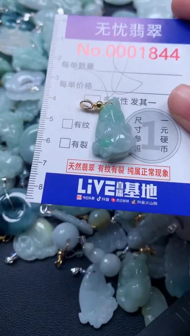 颈饰未镶嵌翡翠1844