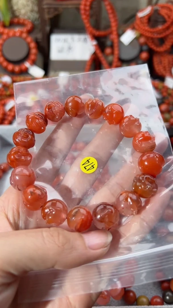 【闪购商品】南红玛瑙手串未镶嵌13