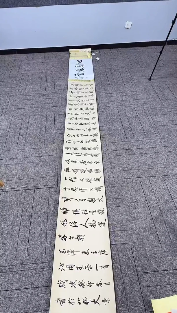 国画z天津人美-于乐书长卷4.5米