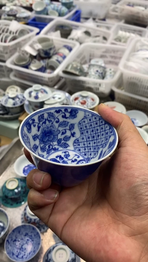 摆件陶景德陶瓷茶具容量约70