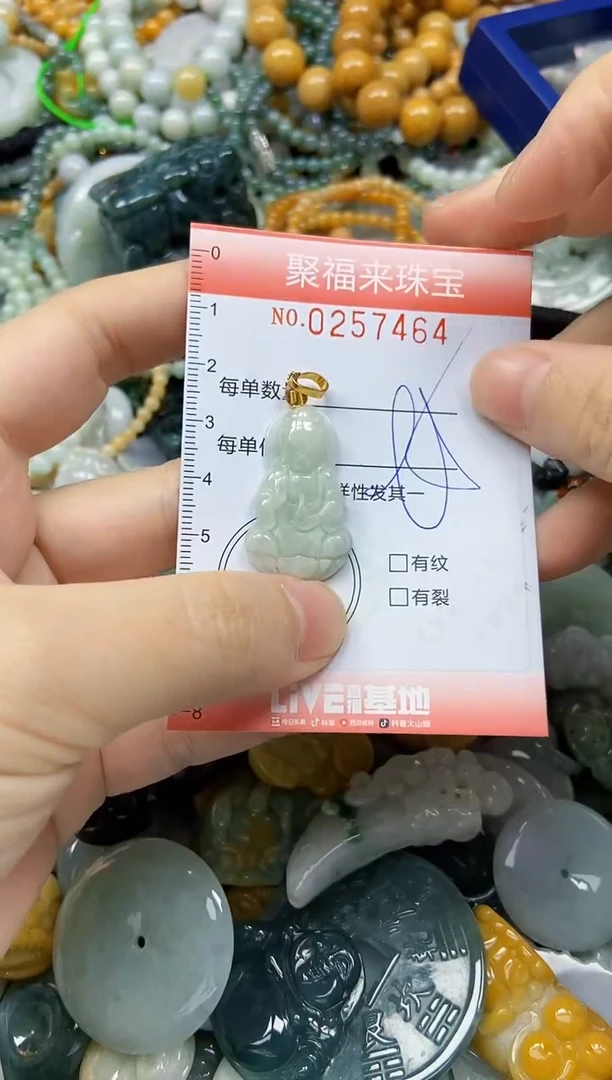未镶嵌挂件翡翠闪购0257464