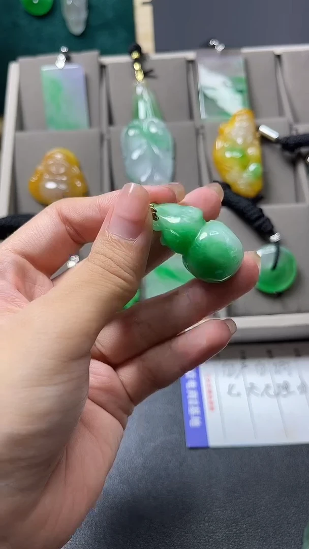 颈饰未镶嵌翡翠  所见即所得 一图一物