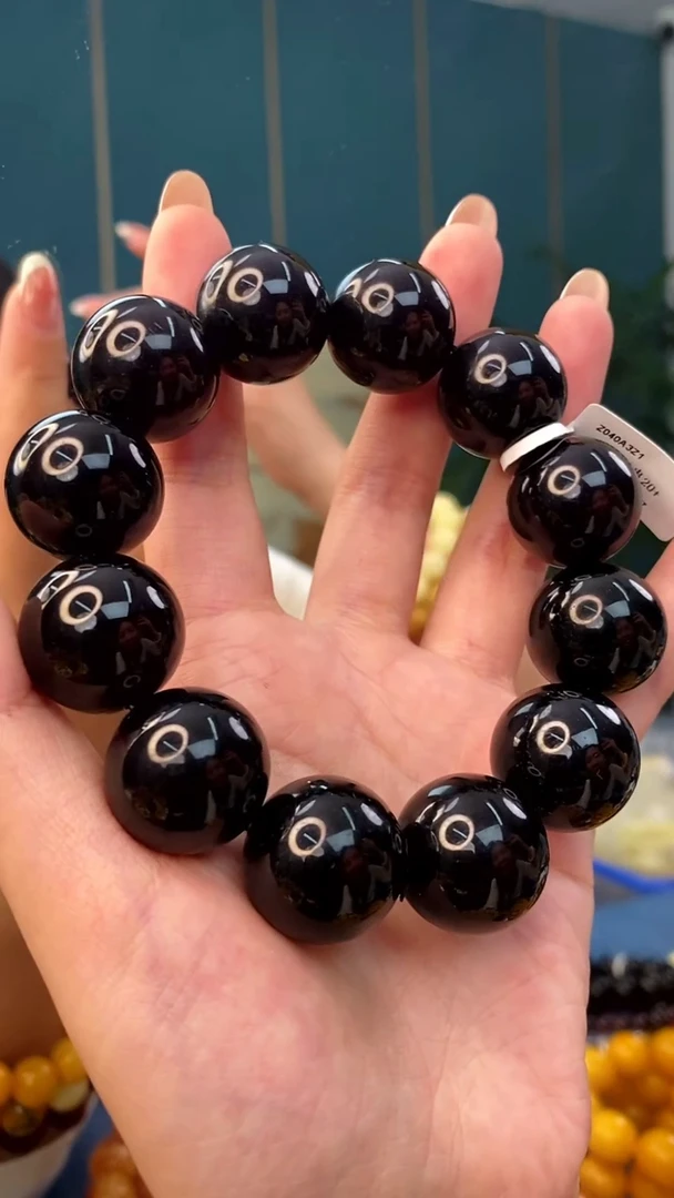 裸石琥珀未镶嵌12/8多样性发其一14